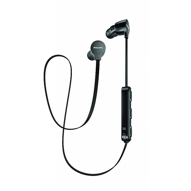 Philips SHB1805BK/10 Wireless in-Ear Headphones with Mic (Black)