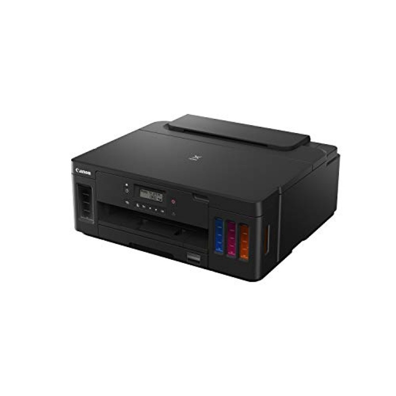 Canon PIXMA G5070 Single Function Wi-Fi Colour Ink Tank Printer with Auto-Duplex Printing and Networking Black