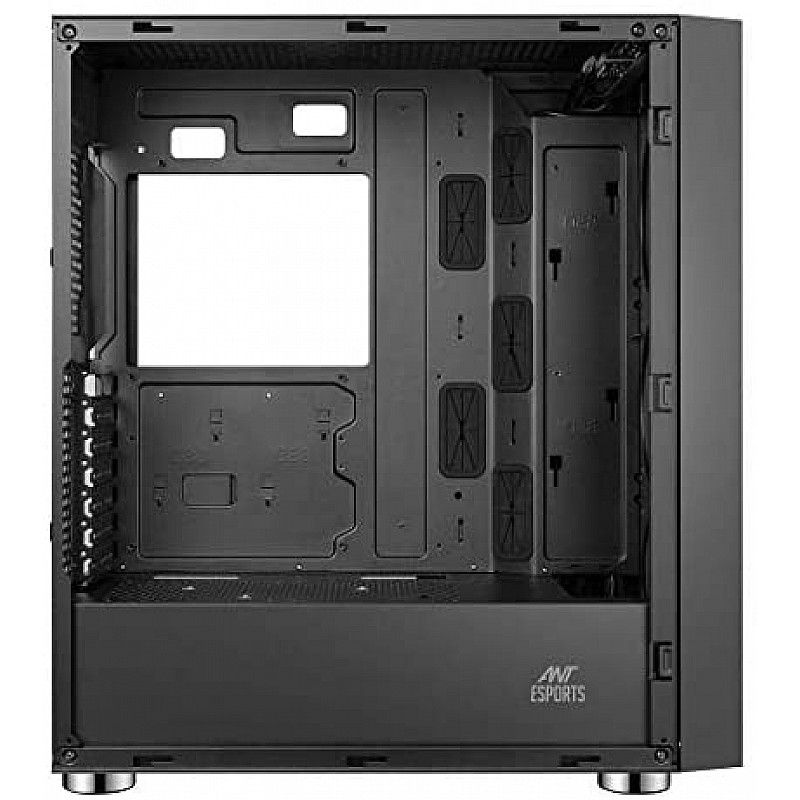 Ant Esports ICE-300TG Mid Tower Gaming Cabinet Computer case Supports ATX, Micro-ATX