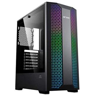 Ant Esports ICE-300TG Mid Tower Gaming Cabinet Computer case Supports ATX, Micro-ATX Ant Esports ICE-300TG Mid Tower Gaming Cabinet Computer case Supports ATX, Micro-ATX