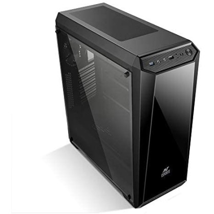 Ant Esports ICE-300TG Mid Tower Gaming Cabinet Computer case Supports ATX, Micro-ATX Ant Esports ICE-300TG Mid Tower Gaming Cabinet Computer case Supports ATX, Micro-ATX