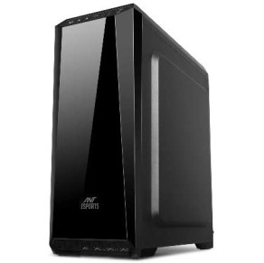 Ant Esports ICE-300TG Mid Tower Gaming Cabinet Computer case Supports ATX, Micro-ATX