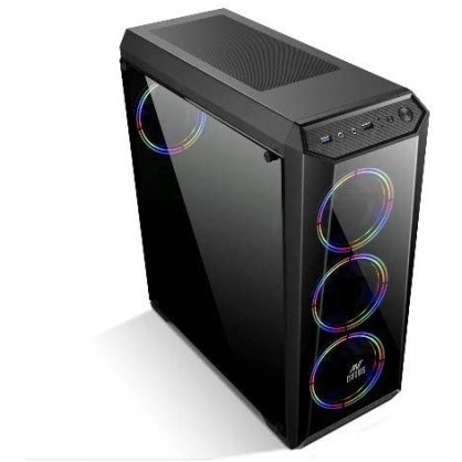 Ant Esports ICE-300TG Mid Tower Gaming Cabinet Computer case Supports ATX, Micro-ATX Ant Esports ICE-300TG Mid Tower Gaming Cabinet Computer case Supports ATX, Micro-ATX
