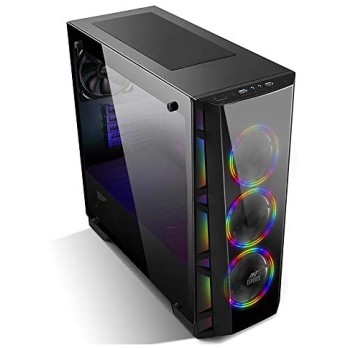 Ant Esports ICE-300TG Mid Tower Gaming Cabinet Computer case Supports ATX, Micro-ATX Ant Esports ICE-300TG Mid Tower Gaming Cabinet Computer case Supports ATX, Micro-ATX