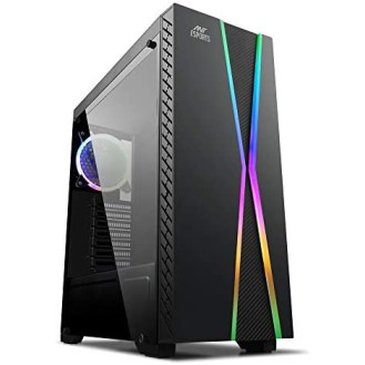 Ant Esports ICE-300TG Mid Tower Gaming Cabinet Computer case Supports ATX, Micro-ATX Ant Esports ICE-300TG Mid Tower Gaming Cabinet Computer case Supports ATX, Micro-ATX