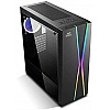 Ant Esports ICE-300TG Mid Tower Gaming Cabinet Computer case Supports ATX, Micro-ATX