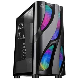 Ant Esports ICE-300TG Mid Tower Gaming Cabinet Computer case Supports ATX, Micro-ATX Ant Esports ICE-300TG Mid Tower Gaming Cabinet Computer case Supports ATX, Micro-ATX