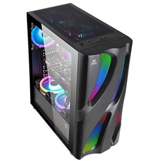 Ant Esports ICE-300TG Mid Tower Gaming Cabinet Computer case Supports ATX, Micro-ATX Ant Esports ICE-300TG Mid Tower Gaming Cabinet Computer case Supports ATX, Micro-ATX