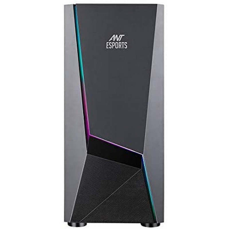 Ant Esports ICE-300TG Mid Tower Gaming Cabinet Computer case Supports ATX, Micro-ATX