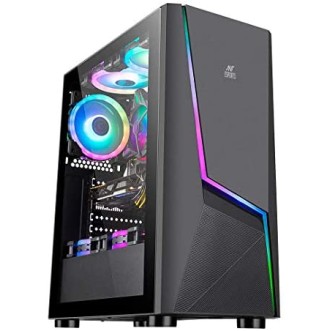 Ant Esports ICE-300TG Mid Tower Gaming Cabinet Computer case Supports ATX, Micro-ATX Ant Esports ICE-300TG Mid Tower Gaming Cabinet Computer case Supports ATX, Micro-ATX