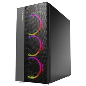 Ant Esports ICE-300TG Mid Tower Gaming Cabinet Computer case Supports ATX, Micro-ATX Ant Esports ICE-300TG Mid Tower Gaming Cabinet Computer case Supports ATX, Micro-ATX