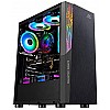 Ant Esports ICE-300TG Mid Tower Gaming Cabinet Computer case Supports ATX, Micro-ATX