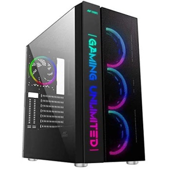 Ant Esports ICE-300TG Mid Tower Gaming Cabinet Computer case Supports ATX, Micro-ATX Ant Esports ICE-300TG Mid Tower Gaming Cabinet Computer case Supports ATX, Micro-ATX
