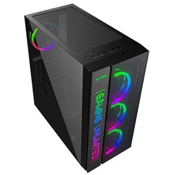 Ant Esports ICE-300TG Mid Tower Gaming Cabinet Computer case Supports ATX, Micro-ATX Ant Esports ICE-300TG Mid Tower Gaming Cabinet Computer case Supports ATX, Micro-ATX