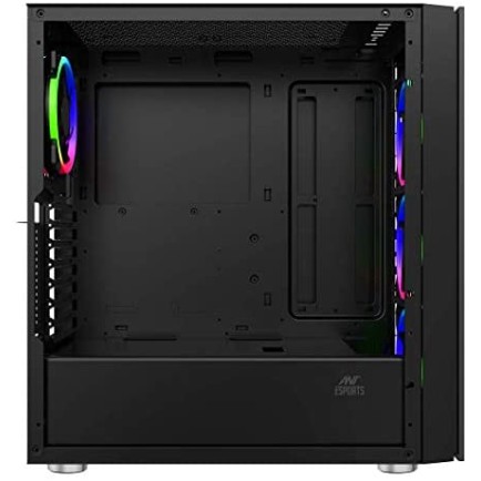 Ant Esports ICE-300TG Mid Tower Gaming Cabinet Computer case Supports ATX, Micro-ATX Ant Esports ICE-300TG Mid Tower Gaming Cabinet Computer case Supports ATX, Micro-ATX