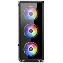 Ant Esports ICE-300TG Mid Tower Gaming Cabinet Computer case Supports ATX, Micro-ATX Ant Esports ICE-300TG Mid Tower Gaming Cabinet Computer case Supports ATX, Micro-ATX