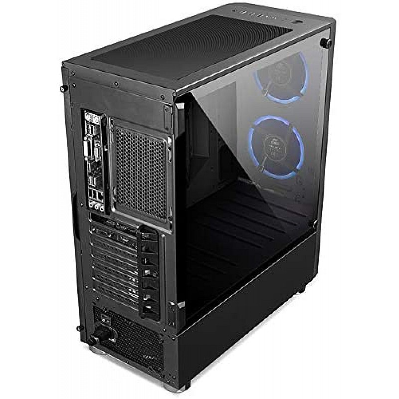 Ant Esports ICE-300TG Mid Tower Gaming Cabinet Computer case Supports ATX, Micro-ATX