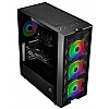 Ant Esports ICE-300TG Mid Tower Gaming Cabinet Computer case Supports ATX, Micro-ATX