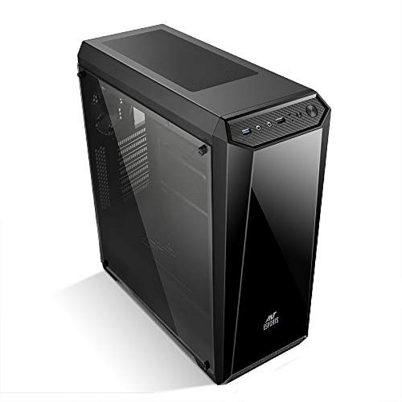 Ant Esports ICE-200TG Mid Tower Gaming Cabinet Computer case with RGB Front Panel