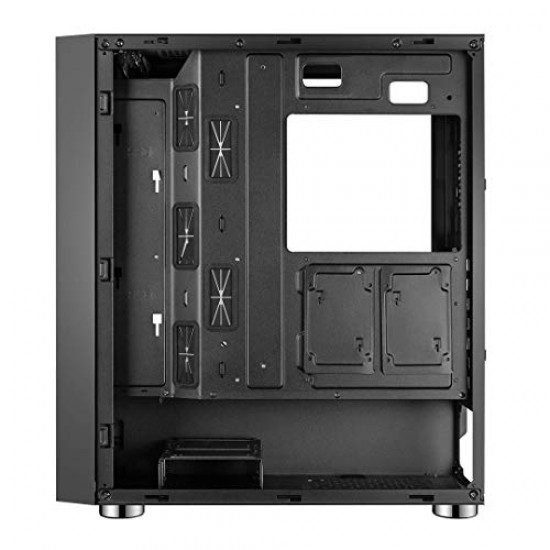 Ant Esports ICE-200TG Mid Tower Gaming Cabinet Computer case with RGB Front Panel
