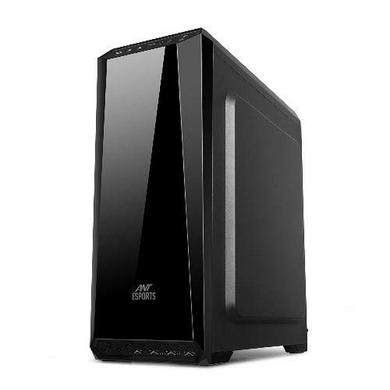 Ant Esports ICE-200TG Mid Tower Gaming Cabinet Computer case with RGB Front Panel