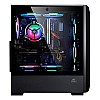 Ant Esports ICE-200TG Mid Tower Gaming Cabinet Computer case with RGB Front Panel