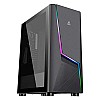 Ant Esports ICE-200TG Mid Tower Gaming Cabinet Computer case with RGB Front Panel