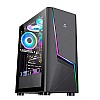 Ant Esports ICE-200TG Mid Tower Gaming Cabinet Computer case with RGB Front Panel