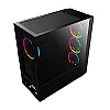 Ant Esports ICE-200TG Mid Tower Gaming Cabinet Computer case with RGB Front Panel