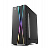 Ant Esports ICE-200TG Mid Tower Gaming Cabinet Computer case with RGB Front Panel