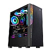 Ant Esports ICE-200TG Mid Tower Gaming Cabinet Computer case with RGB Front Panel