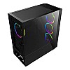 Ant Esports ICE-200TG Mid Tower Gaming Cabinet Computer case with RGB Front Panel