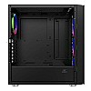 Ant Esports ICE-200TG Mid Tower Gaming Cabinet Computer case with RGB Front Panel