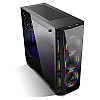 Ant Esports ICE-200TG Mid Tower Gaming Cabinet Computer case with RGB Front Panel