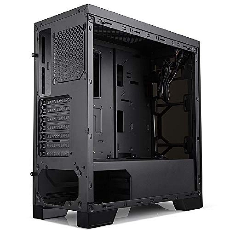 Ant Esports ICE-200TG Mid Tower Gaming Cabinet Computer case with RGB Front Panel