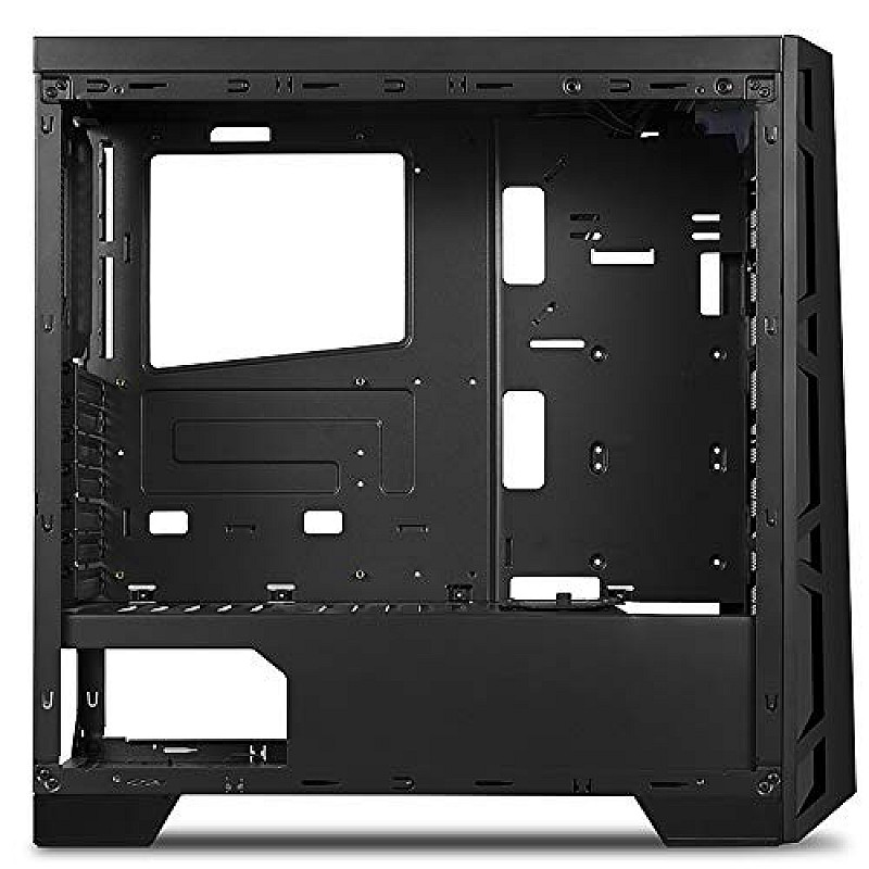 Ant Esports ICE-200TG Mid Tower Gaming Cabinet Computer case with RGB Front Panel