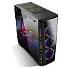 Ant Esports ICE-200TG Mid Tower Gaming Cabinet Computer case with RGB Front Panel