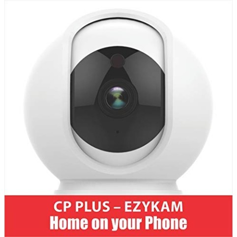 CP Plus 360° 1080P 2MP Ezykam WiFi Security Camera (White)