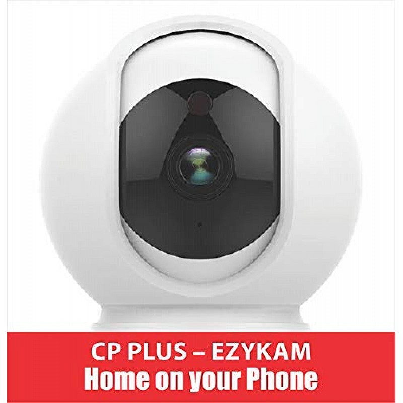 CP Plus 360° 1080P 2MP Ezykam WiFi Security Camera (White)