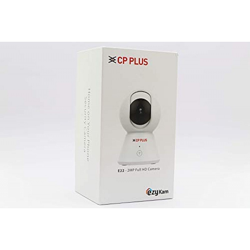 CP Plus 360° 1080P 2MP Ezykam WiFi Security Camera (White)