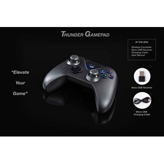 Cosmic Byte Thunder Wireless Gamepad for PC with Touch Controls