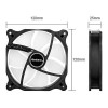 Antec Prizm 120 ARGB 120mm Addressable PWM Fan