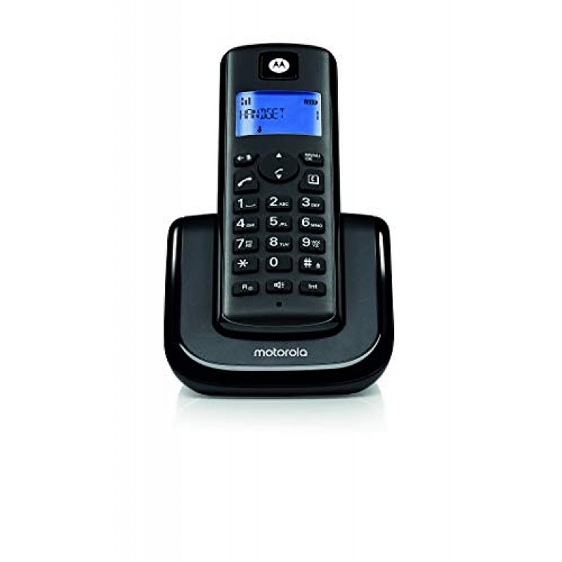 Motorola T201I Digital Cordless Landline Phone (Black)