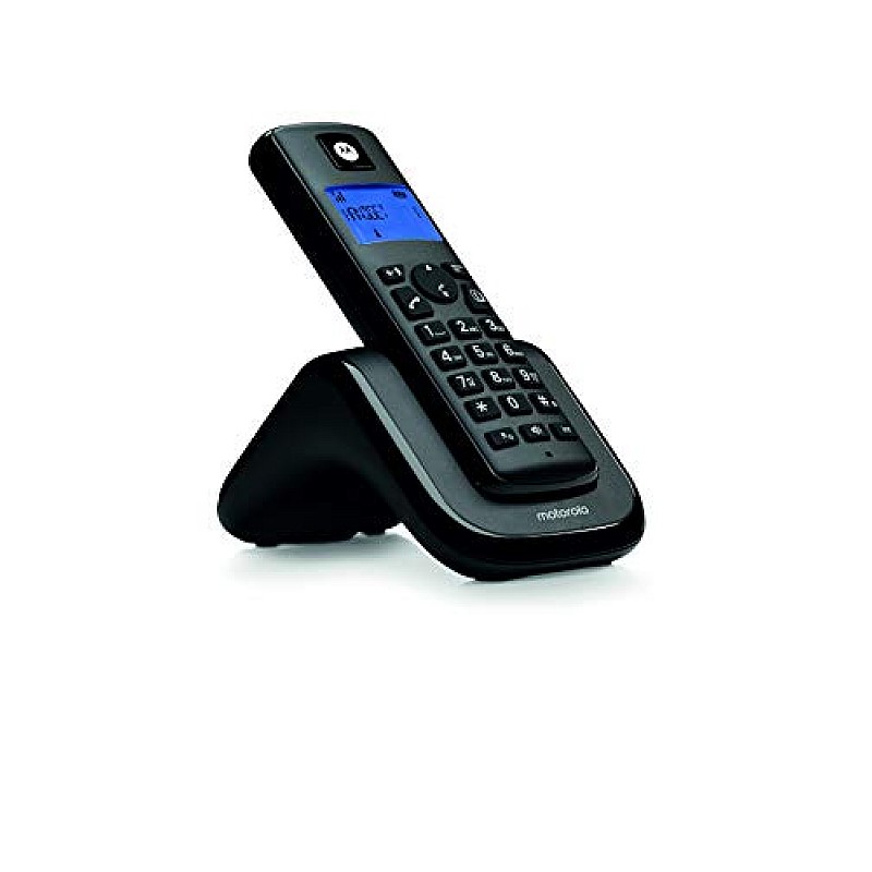 Motorola T201I Digital Cordless Landline Phone (Black)