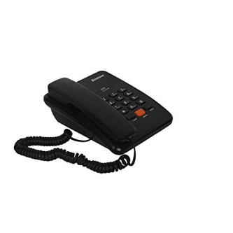 Binatone Spirit 111N Basic Corded Landline Phone for Office & Home (Black) Binatone Spirit 111N Basic Corded Landline Phone for Office & Home (Black)