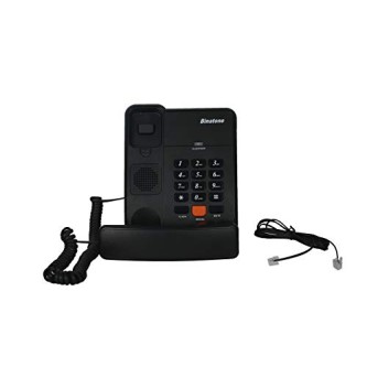 Binatone Spirit 111N Basic Corded Landline Phone for Office & Home (Black) Binatone Spirit 111N Basic Corded Landline Phone for Office & Home (Black)