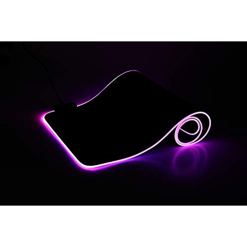 Cosmic Byte Volcano 7 Colour RGB Gaming Soft Mousepad with Effects (XXL, 900 x 300mm)