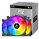 Antec 120mm RGB Case fan, RGB High Performance PC Fan, 4-pin RGB, F12 Series, 3 Packs