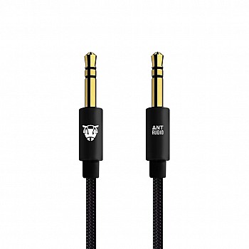 Ant Audio AA-AU100 Aux Cable 3.5mm (6.5ft, 2M) Auxiliary Braided Audio Cable for Headphones