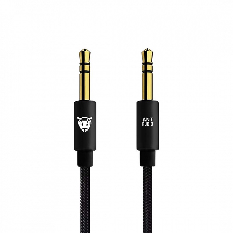 Ant Audio AA-AU100 Aux Cable 3.5mm (6.5ft, 2M) Auxiliary Braided Audio Cable for Headphones